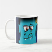 Mug Halloween Vampire café Mug, Coupe (Gauche)