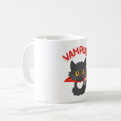 Mug Halloween Vampire Cat (Devant gauche)