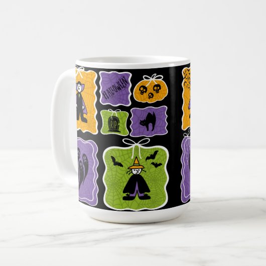 Mug Halloween Vampire Coquette (Devant gauche)