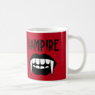 Mug Halloween Vampire Rouge Effrayant