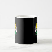 Mug Halloween vers le haut vers le bas de l'ananas squ (Centre)