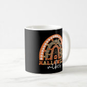 Mug Halloween Vibes Boho Rainbow Automne Éffrayant (Devant droit)