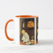 Mug Halloween vintage et excitante par Ellen Clapsaddl (Gauche)