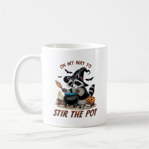 Mug Halloween vintage Raccoon