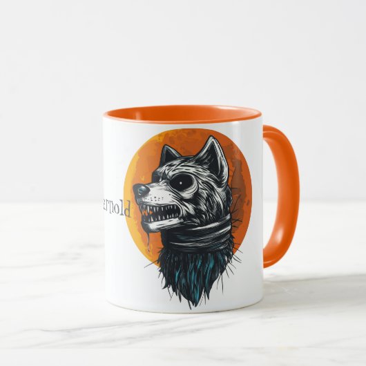 Mug Halloween Werewolf (Devant droit)