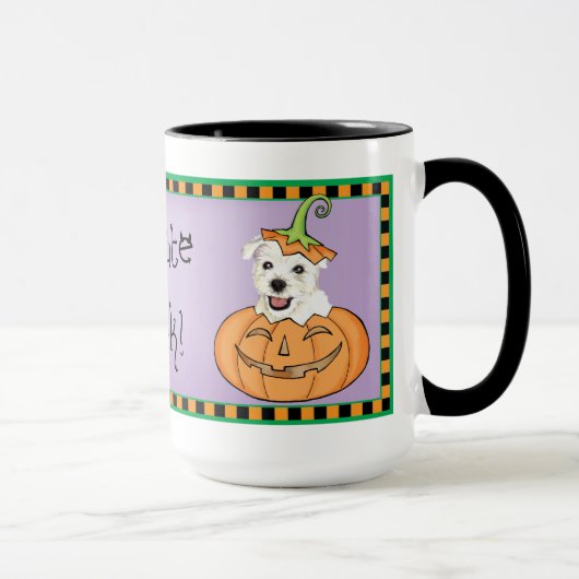 Mug Halloween Westie (Droite)
