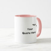 Mug Halloween Whimsical Pastel rose Citrouille fantôme (Devant droit)