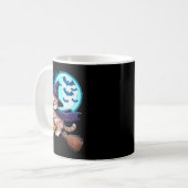 Mug Halloween Witch Scottish Fold Moon Coupari  (Devant gauche)
