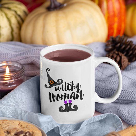 Mug Halloween Witchiteuse Whimsical