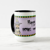 Mug Halloween Yorkie (Devant gauche)