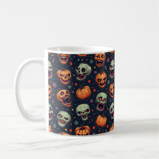 Mug Halloween Zombie & Citrouille