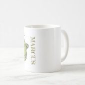 Mug Halloween zombie drôle (Devant droit)
