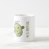 Mug Halloween zombie drôle (Centre)
