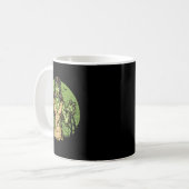 Mug Halloween Zombie éffrayant amusant Halloween effra (Devant gauche)