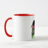 Mug halloween zombie éffrayant halloween conception de (Gauche)