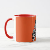 Mug halloween zombie éffrayant halloween conception de (Gauche)