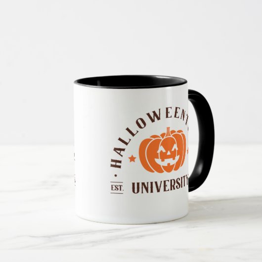 Mug Halloweentown University Est 1968 Halloween blanc (Devant droit)