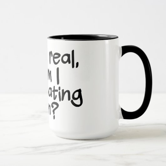 Mug HALLUCINATING - choisir style & couleur (Droite)