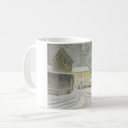 Mug Halstead Road à Neige (par Eric Ravilious) (Devant gauche)