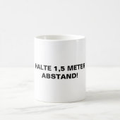 Mug Halte de 1,5 Mètre de la précaution d'inclinaison  (Centre)