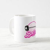 Mug Haltère - rose (Devant gauche)