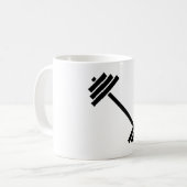 Mug Haltères (Devant gauche)