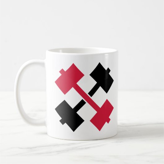 Mug Haltères croisés (Gauche)