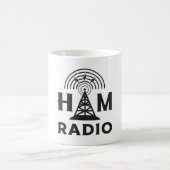 Mug HAM Radio Amateur Opérateur Antenne Code Idée cade (Centre)