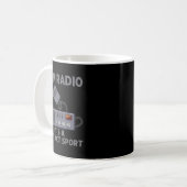 Mug Ham Radio Art Pour Hommes Femmes Radio Amateur Opé (Devant gauche)