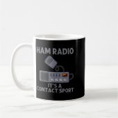 Mug Ham Radio Art Pour Hommes Femmes Radio Amateur Opé (Gauche)