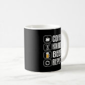 Mug Ham Radio Funny Cadeau de café (Devant droit)