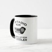 Mug Ham Radio Maman - Comme Une Maman Régulière Mais G (Devant gauche)