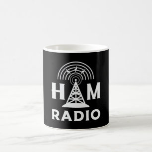 Mug HAM Radio Opérateur Antenne Code Amateur Idée cade