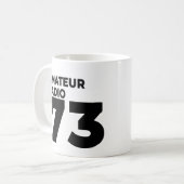 Mug Ham Radio Operator 73 - Amateur Radio Mania (Devant gauche)