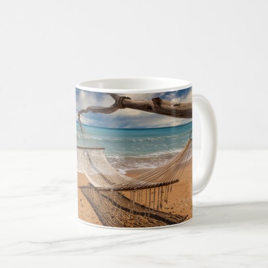 Mug Hamac sur le rivage (Devant droit)