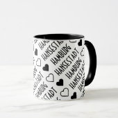 Mug Hambourg ♥ Hansestadt Kaffeetasse (Devant droit)