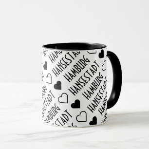 Mug Hambourg ♥ Hansestadt Kaffeetasse