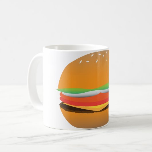 Mug Hamburger (Devant gauche)