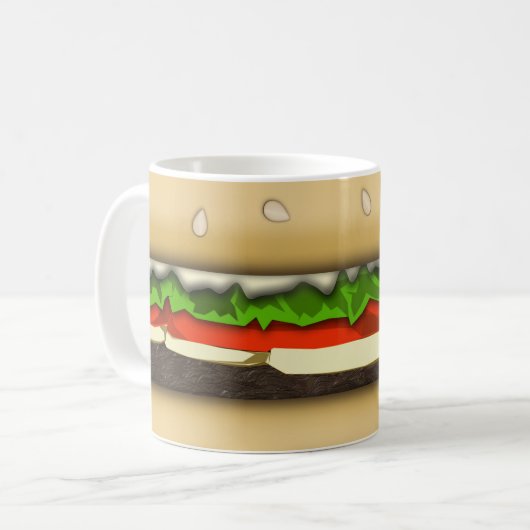 Mug Hamburger (Devant gauche)