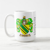 Mug Hamby, l'origine, la signification et la crête (Gauche)