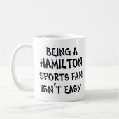Mug hamilton sports fan, being (Gauche)