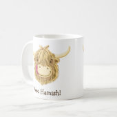 Mug Hamish petit personnalisé (Devant gauche)