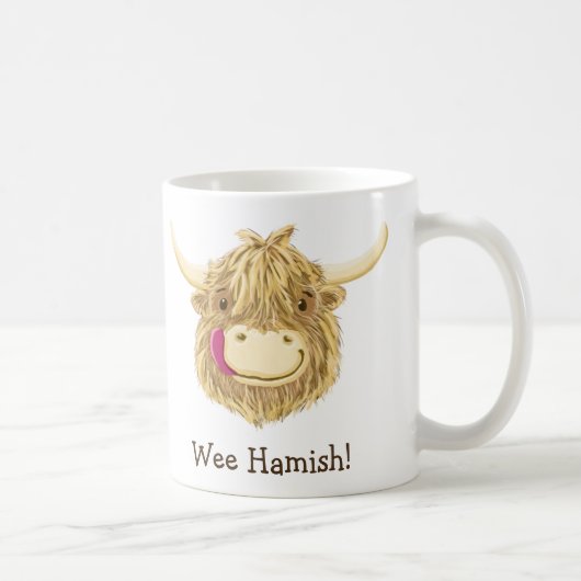 Mug Hamish petit personnalisé (Droite)