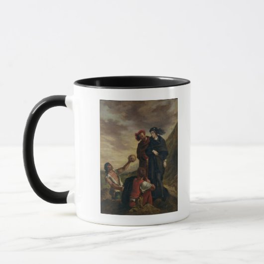 Mug Hamlet et Horatio dans le cimetière (Gauche)