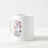 Mug Hamlet Funny Shakepear Baby Pig Pun (Devant gauche)