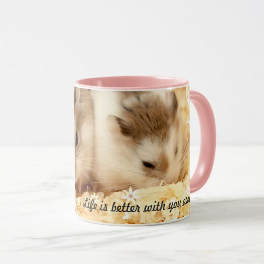 Mug Hammyville - Deux mignons Hamsters (Devant droit)