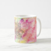 Mug HAMSA Main Fatima symbole amulet Henné floral (Devant droit)