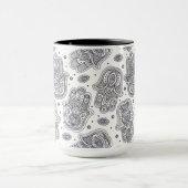 Mug Hamsa tiré par la main inspiré (Centre)