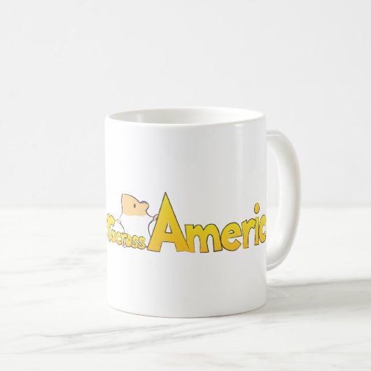 Mug Hamster à travers l'Amérique (Devant droit)