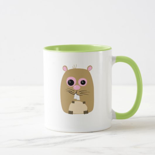 Mug Hamster de dessin (Droite)